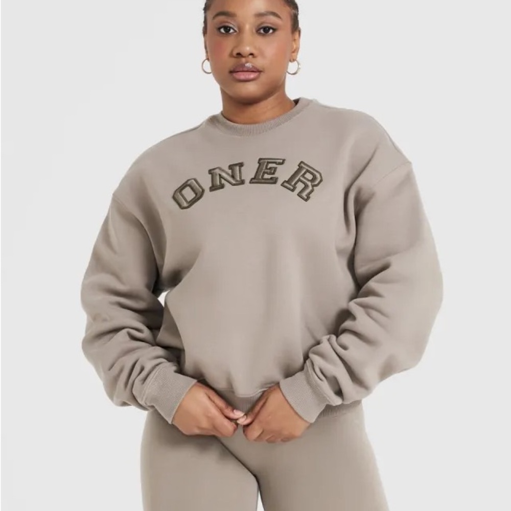 Oner Active Crewneck Sweatshirt Size UK XL Minky / Olive